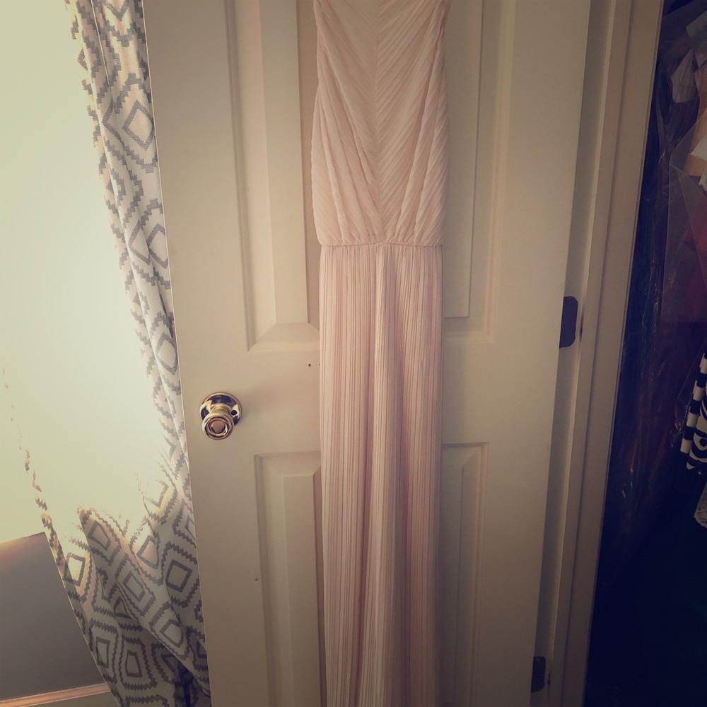 Light pink/ Nude bridesmaid dress